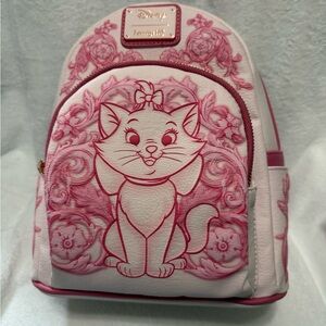 Loungefly Disney The Aristocats Marie Floral Mini Backpack